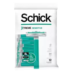 Schick Xtreme2 Sensitive Men's Disposable Razors - 12ct