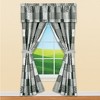 Collections Etc 5-Piece Classic Country Patchwork Curtain Set - 2 of 4