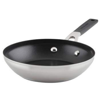 Kitchenaid Fry Pan, Nonstick, Onyx Black, 12.25 Inch