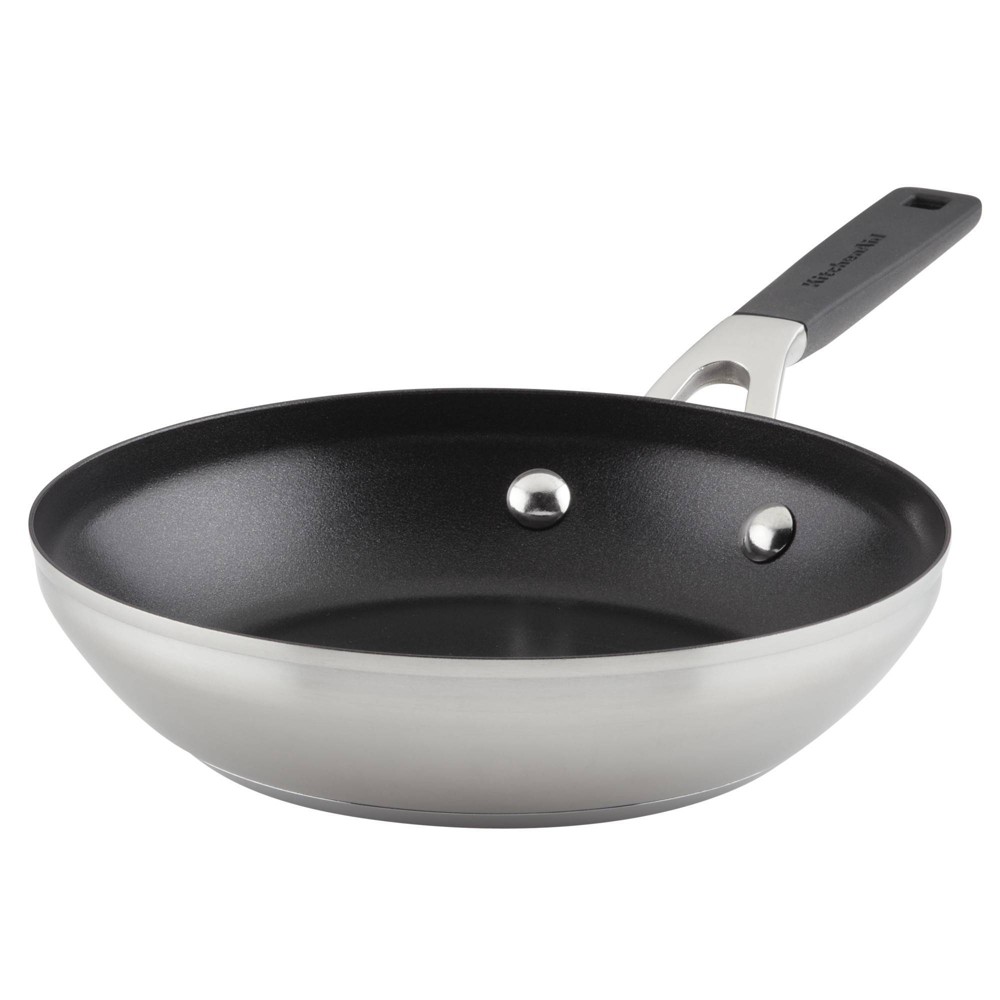 Photos - Pan KitchenAid 8" Stainless Steel Nonstick Fry  