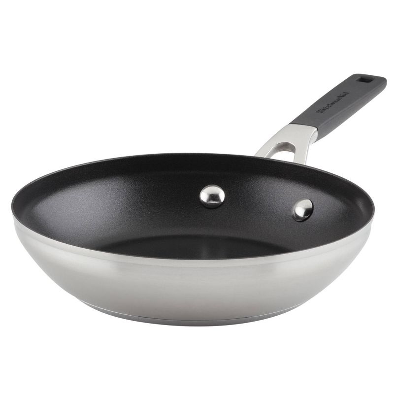 KitchenAid 8&#34; Stainless Steel Nonstick Fry Pan, 1 of 9