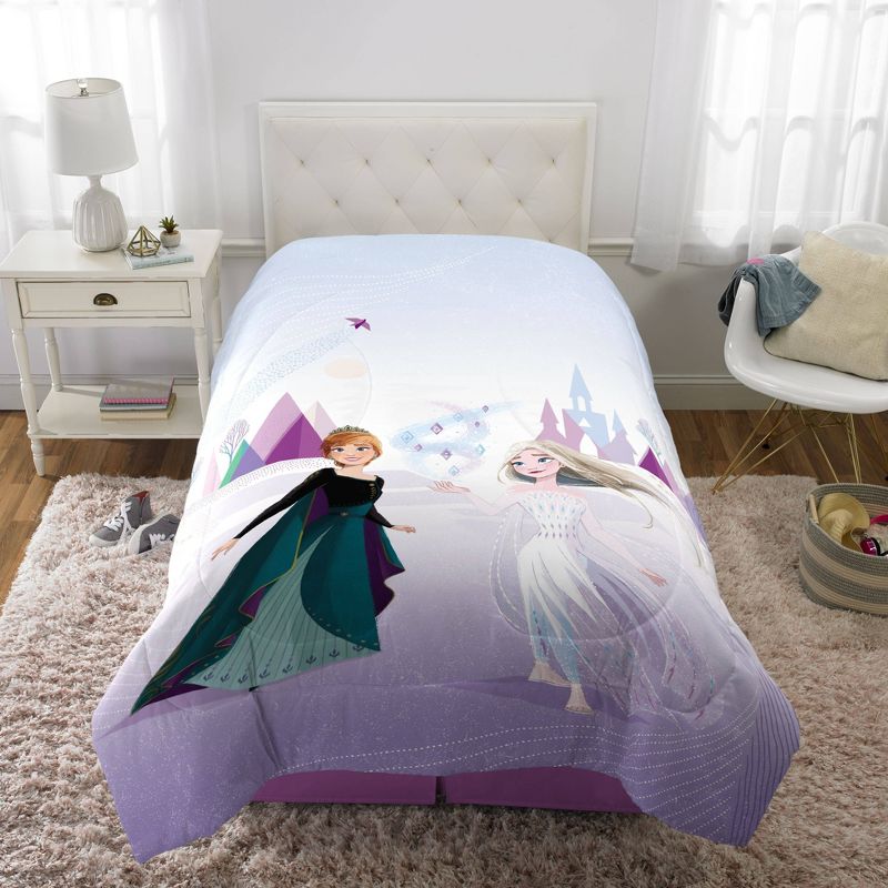 Twin Royally Cool Frozen Reversible Kids&#39; Comforter, 3 of 7
