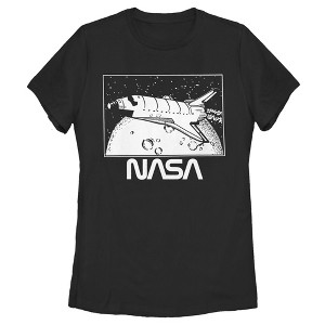 Women's NASA Vintage Shuttle Frame T-Shirt - 1 of 3