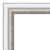 31" x 25" Beveled Salon Silver Narrow Wall Mirror - Amanti Art: Modern Rectangular, Polystyrene Frame, Includes Mounting Hardware - 3 of 4