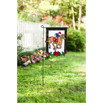 Evergreen Derby Flag Garden