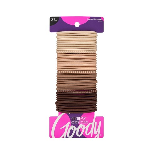  Goody Ouchless Extra Long Elastic Hair Ties, Assorted Primal  Neutral Colors (Pack of 3) : Beauty & Personal Care