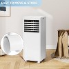 Garvee 8000 BTU Portable Air Conditioner 3-in-1 Cooling, Dehumidifier & Fan with Remote Control and Sleep Mode for Rooms up to 350 Sq Ft,White - 3 of 4
