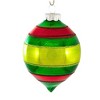 Christopher Radko 4.0 Inch Holiday Splendor Reflector Ornament Shiny Brite Vintage Inspired Tree Ornaments - 2 of 3