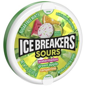 Ice Breakers Sugar Free Mints, Tin Assorted Fruit Flavored 1.5 oz - 1 of 1