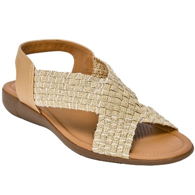 Comfortview Women's The Celestia Sling Sandal (Wide Widths Available)