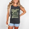 Simply Sage Market Garden Girl Summer Garment Dyed Tank - 2 of 3