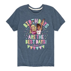 Boys' - Barbie - Birthdays Are The Best Days Short Sleeve Graphic T-Shirt - 1 of 4