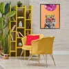 Stupell Industries Disco Tiger with Crown Black Framed Giclee Art - 2 of 4