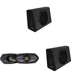 Kicker (2) 11PT250 Powered Truck Enclosure & 50CSC4104 4x10"  Bundle - 1 of 4