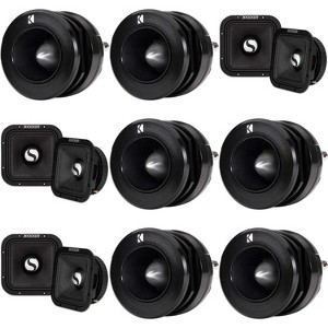 Kicker ST-Series PA ST4TW 1.5" Bullet Tweeter & ST7MR8 7" Mid Range Bundle ( 6 tweeters ) - 1 of 4