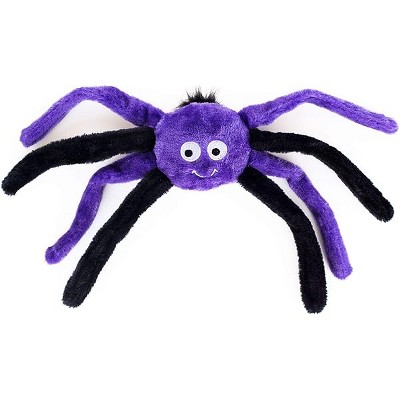 ZippyPaws Spiderz - Small Purple Plush Dog Toy