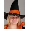 HalloweenCostumes.com Plus Size Sparkling Orange Witch Women's Costume - 2 of 4