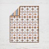 Bacati - Mod Sports Blue Orange Chocolate 11 pc Crib Bedding Set with 2 Crib Fitted Sheets - 4 of 4