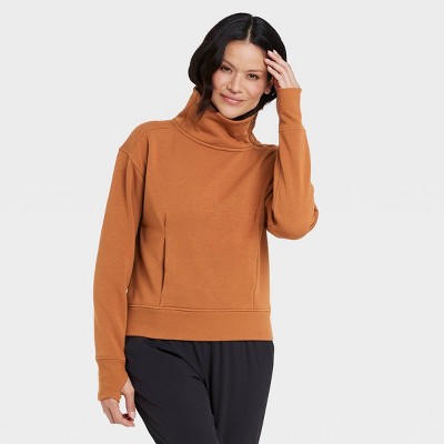 asymmetrical zip sweatshirt