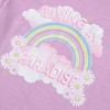 Lands' End Kids Short Sleeve Tee and Shorts Pajama Set - 2 of 2