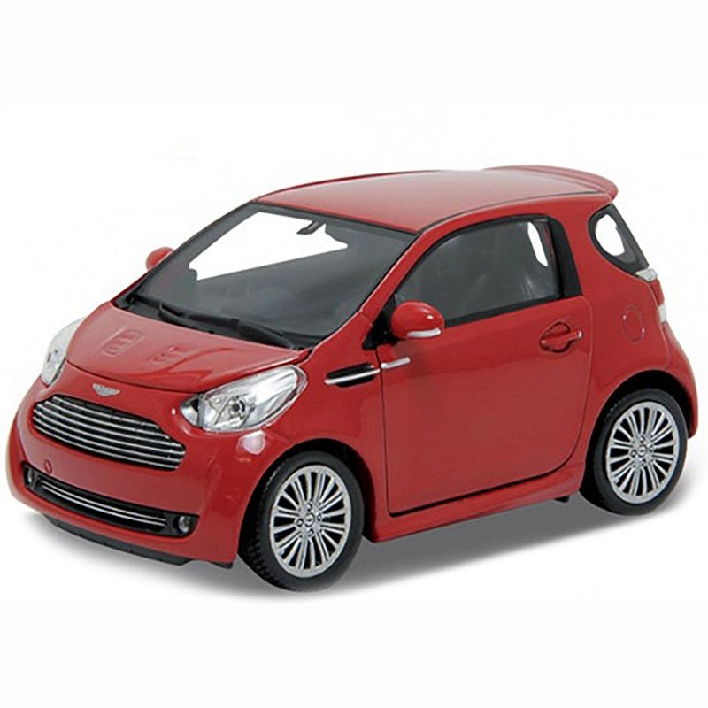 Aston Martin Cygnet Red 1/24 Diecast Car Model by Welly, 2 of 4