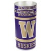 NCAA Washington Huskies Waste Basket: Tin Indoor Trash Can, Open Top, 13-Gallon Capacity - 3 of 3