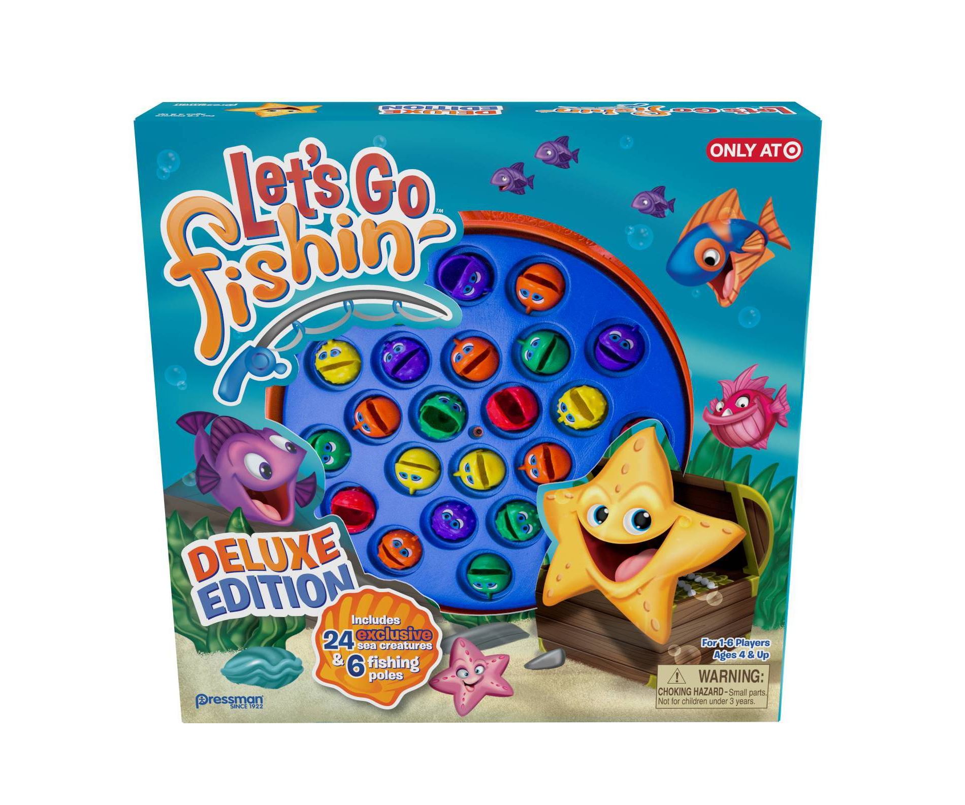 Pressman Let's Go Fishin' Deluxe Game