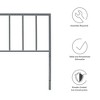 Modway Tatum King Metal Headboard - Height Adjustable Powder-Coated Iron Frame Headboard with Industrial Design - 2 of 4