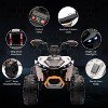2-Seater Kids ATV Ride-On, 24V Electric Quad 4 Wheeler with 800W Motors, 7Ah Battery, Remote Control, Bluetooth, MP3, USB - 2 of 4