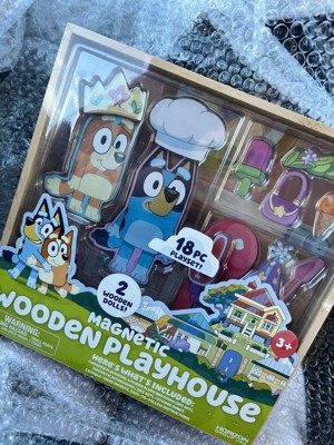 Bluey Magnetic Wooden Playset : Target