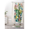 Deny Designs Clara McAllister Floral Dragon Shower Curtain Cream - 3 of 3