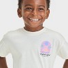 Grayson Mini Toddler Boys' Kindness Short Sleeve T-Shirt - White - 2 of 4