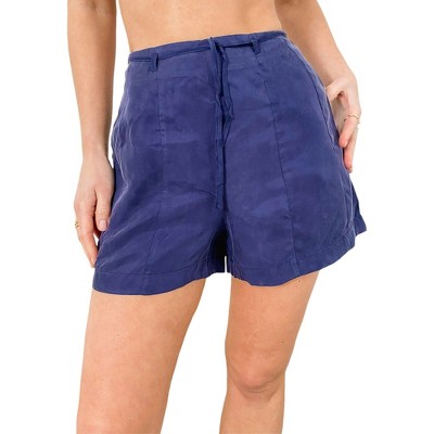 Anna-Kaci Active Women's High Waisted Formal Belted Shorts
