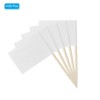 Unique Bargains Small Labeling Marking Cake Cocktail Decor Flag Toothpicks 100 Pcs - 3 of 4