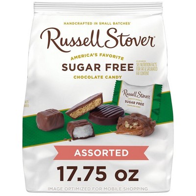 Russell Stover Sugar Free Chocolate Candy Assorted, 17.75 oz