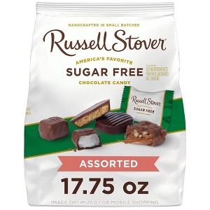 Russell Stover Sugar Free Chocolate Candy Assorted, 17.75 oz - 1 of 3