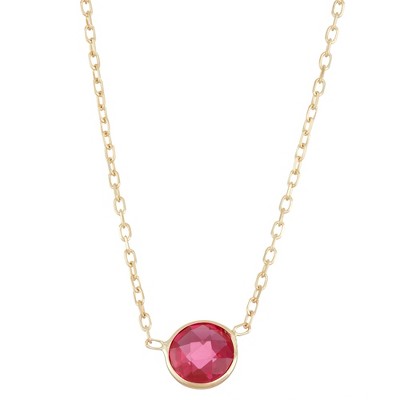 Designs By Gioelli 10K Yellow Gold Gemstone Station Necklace