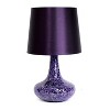 Creekwood Home 14.17" Patchwork Crystal Glass Table Lamp - 3 of 4