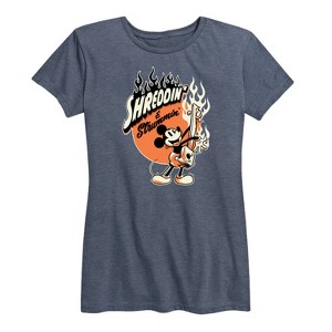 Women's - Disney - Shreddin And Strummin Short Sleeve Graphic T-Shirt - 1 of 4