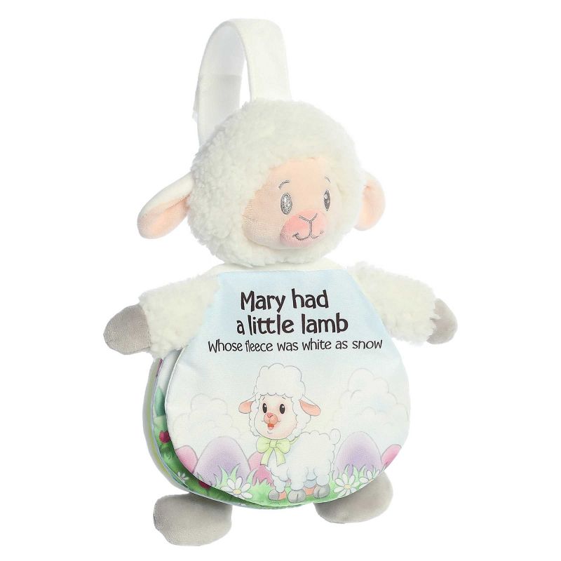 ebba Small Mary Had A Little Lamb Story Pals Educational Baby Stuffed Animal White 9", 2 of 7