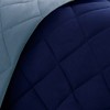 Sapphtopaz 3M Diamond Quilting Reversible Down Alternative Twin Comforter Set, Quilts Twin Size, 2-Piece Sheet Set 1 Comforter, 2 Shams - 2 of 4