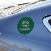 Loyola University Maryland Greyhounds Logo Automotive Car Refrigerator Locker Vinyl Circle Magnet - 3 of 4