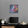 Notoriart Colorful Light Up Neon Sneaker Wall Art Unframed - 2 of 4