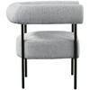 Meridian Furniture,Blake Boucle Fabric Accent Chair - 4 of 4