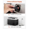 VEVOR 12 Volt Car Refrigerator, 52.8QT/50L Car Fridge, Portable Electric Cooler with -4℉~68℉ Adjustable Temperature, Black - 3 of 4