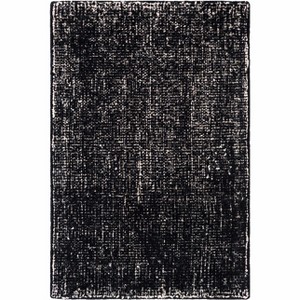 Hauteloom Zanoni Black Wool Area Rug - 1 of 4