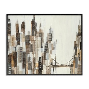 Stupell Industries Cityscape Abstract Squares, 24" x 30" - 1 of 4