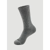 RBX Active Unisex Crew Socks 3-Pack, Cotton Blend Moisture Wicking Ventilated Crew Sock with Arch Support, Cushioned Footbed - 2 of 4