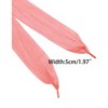 INSPIRE CHIC Solid Color Wrinkled Extra Wide Flat Athletic Shoelaces 1 Pair - 3 of 4