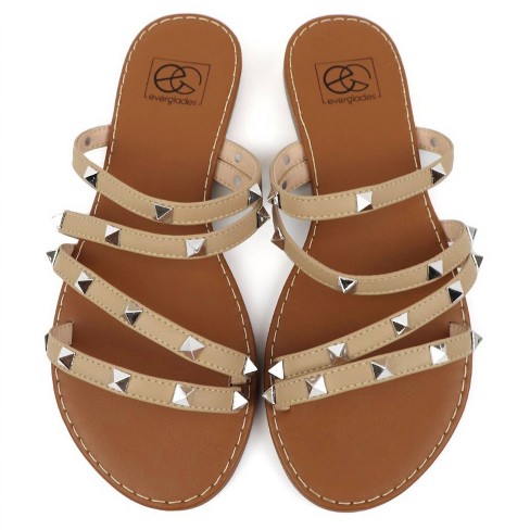 Women s Mimi 12 Multi strap Studded Sandals Everglades 6 Target